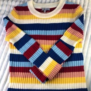 Colorful long sleeve tight fit shirt!!